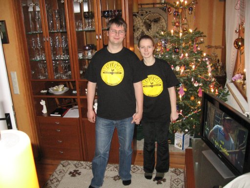 Ein frohes und erfolgreiches Jahr 2009 wünschen Janina und Matthias (wenn auch etwas verspätet)