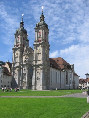 Die Katehdrale in Sankt Gallen