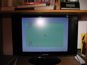 Samsung SyncMaster 2333HD am Atari STE