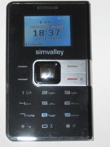 simvalley MOBILE Mini-Handy RX-280 "Pico COLOR Silver"