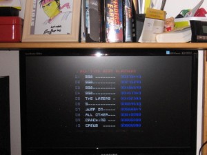 SSBs score of 370440 for Sidewinder 2 (Atari ST)