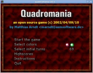 quadromania v0.5 (GNU/Linux)