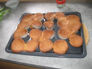 Verunglückte Muffins