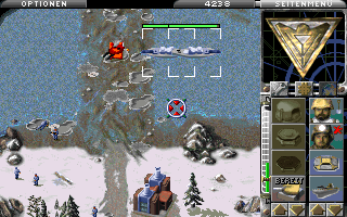 Command & Conquer: Alarmstufe Rot in-game (MSDOS)